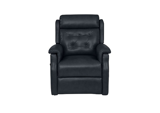 My Chair Scott Leather Lift and Rise Chair - Blue