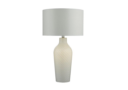 Mimas Dual Light Source Table Lamp - White