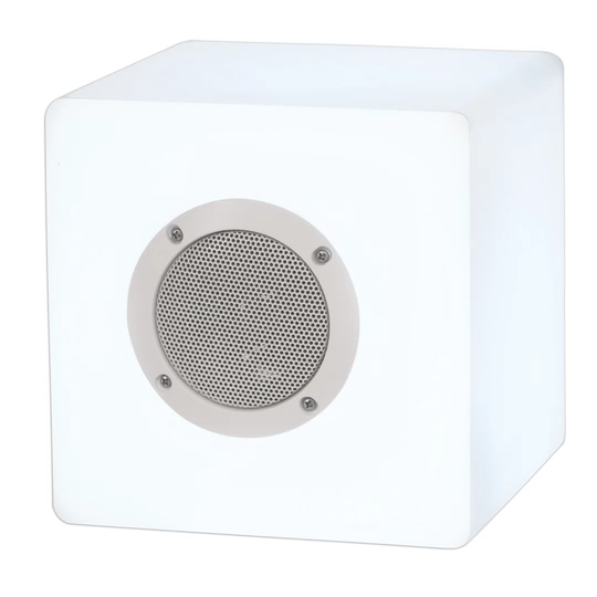 Ednamay White Low Voltage Battery Powered / Plug-In Integrated LED Flood Light