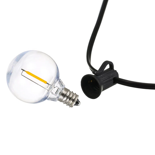 Amargo 5.5M Solar Powered 13 - Bulb Festoon Lights String Light