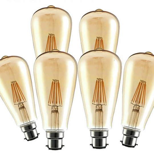 Bardem Dimmable LED Light Bulb Amber