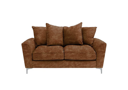 Legend 2 Seater Pillow Back Fabric Sofa