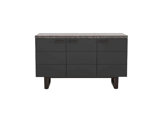 Moon 3 Door Sideboard - Brown