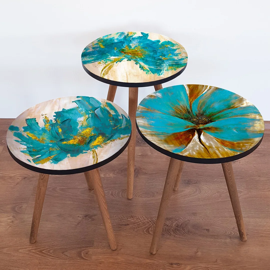 Arzola 3 Piece Nest of Tables