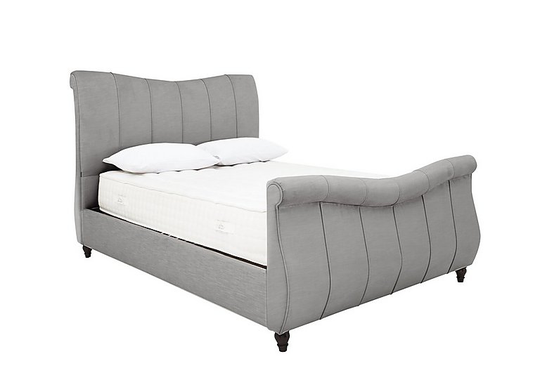 Belle Bed Frame - Double - Grey