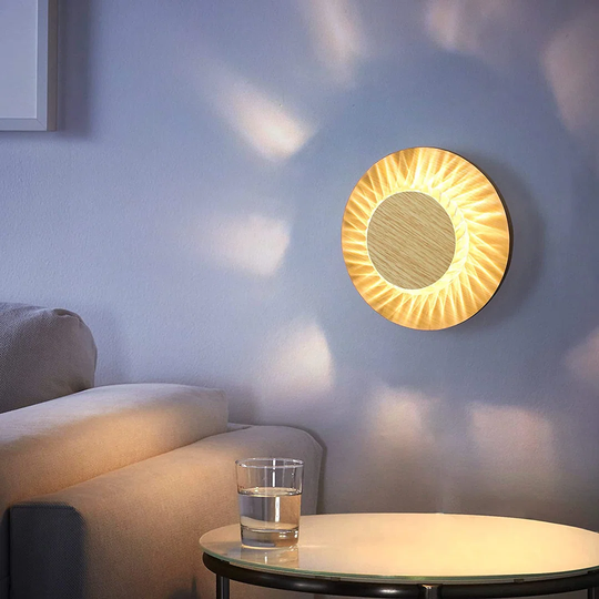 Thoren 1 - Light Yellow Flush Mounted Sconce