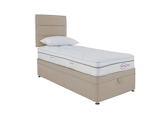 Sleepeezee - Memory Touch Ortho End-lift Ottoman Divan Set - Single