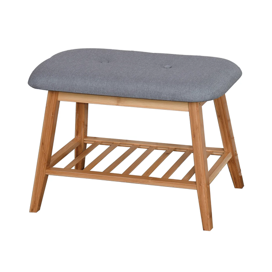 Napfle Wood Storage Bench