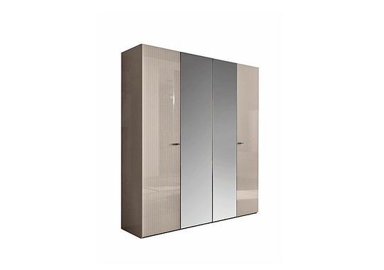 ALF - Livia 4 Door Wardrobe with Mirrors