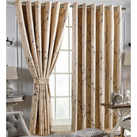 Aayanah Eyelet Room Darkening Thermal Curtains