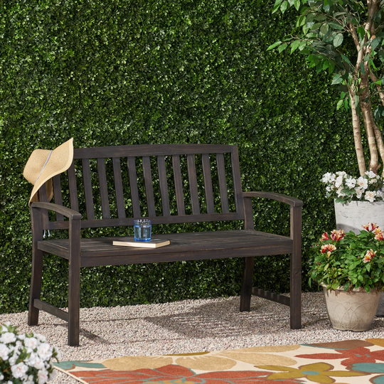 Virgie Wooden Bench