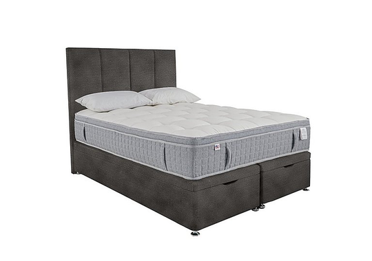 Millbrook - PureTech Pillow Top End Ottoman Divan Set - King Size - Grey