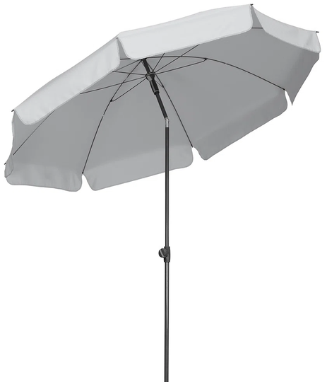 Polyester umbrella Latour 200cm silver