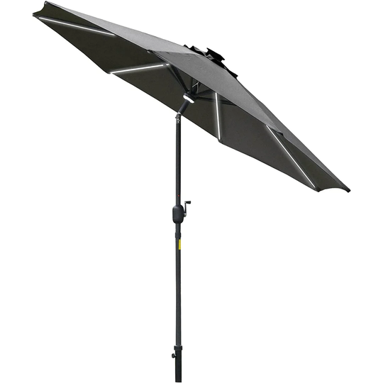 Yakhlef 2.6m Square Traditional Parasol
