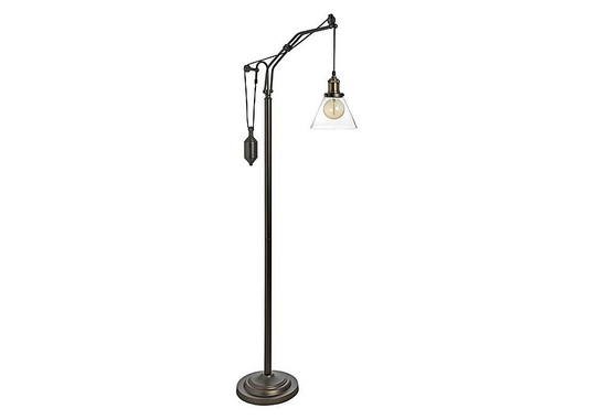 Haydon Industrial Floor Lamp