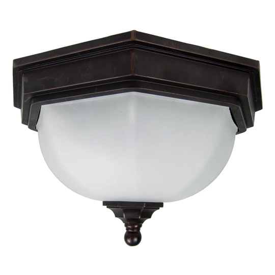 Hettinger 2 Light Outdoor Flush Mount