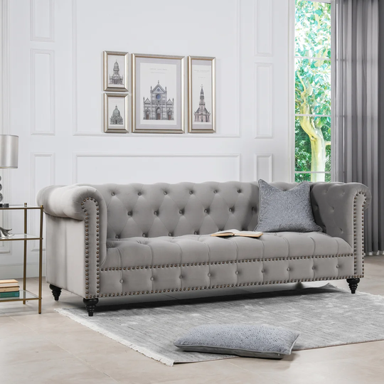 Tion 3 Seater Chesterfield Sofa