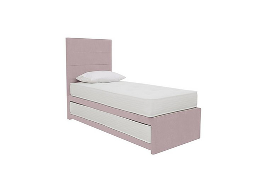 Sleep Story - Guest Bed with Coil Mattress - Purple