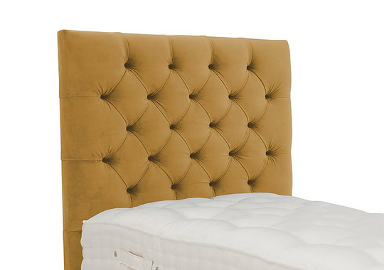 Millbrook - Minley Floor Standing Headboard - Single - Yellow