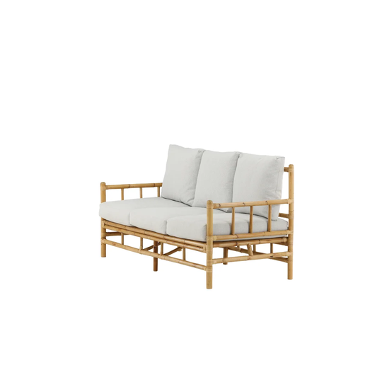 Hakan 180Cm Wide Outdoor Symmetrical Garden Sofa with Cushions