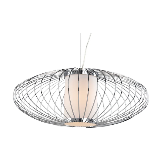 Leinbach 1 - Light Geometric Dome Pendant