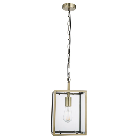 Casleton 1 - Light Single Square Pendant