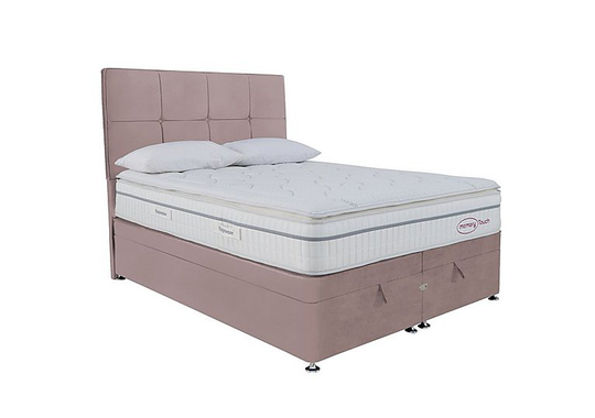 Sleepeezee - Memory Touch 2800 End-lift Ottoman Divan Set - King Size