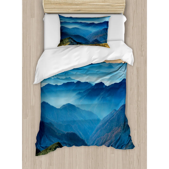 Adriam 100% Polyester Duvet Cover Set