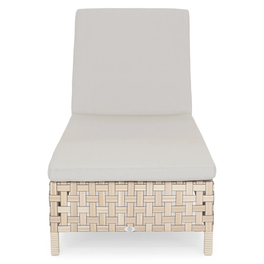 Gambrills Reclining Sun Lounger with Cushion