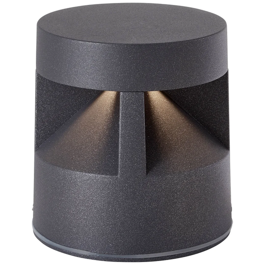 Winslow Black 1 -Light LED Pedestal Light