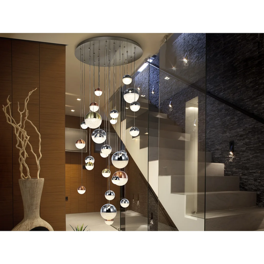 Arnoldsville 27 - Light Cluster Globe LED Pendant