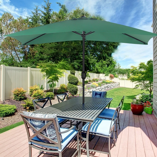 Lucy 3m x 2m Rectangular Traditional Parasol