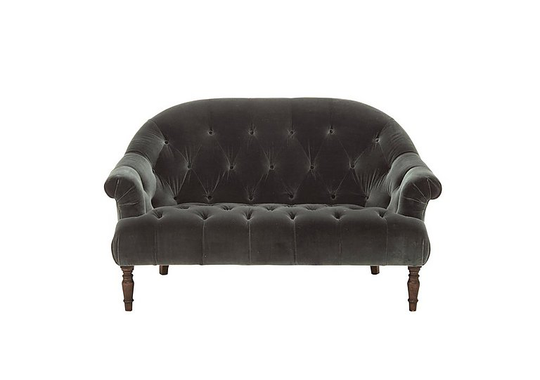 Alexander and James - New England Nantucket 2 Seater Fabric Sofa - Grey