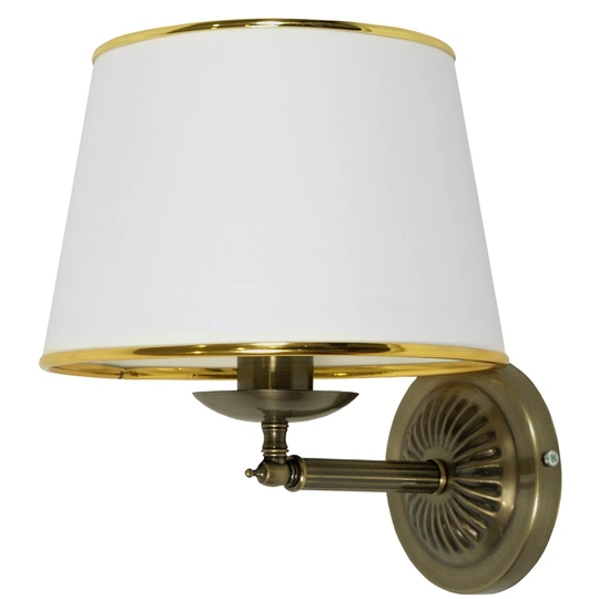 Wetmore 1 - Light Brass Armed Sconce