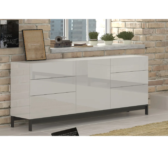 Feliciano 170 Cm Wide 6 Drawer Sideboard