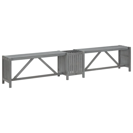 Taraji Wooden Planter Bench