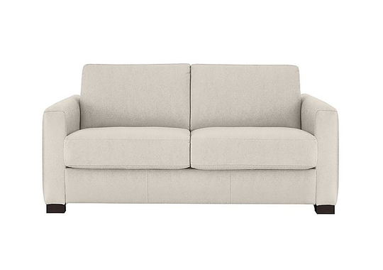 Nicoletti - Alcova 2 Seater Fabric Sofa with Box Arms - Beige