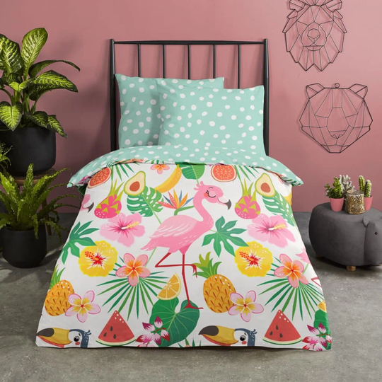 Good Morning Kids Duvet Cover Summer Multicolour