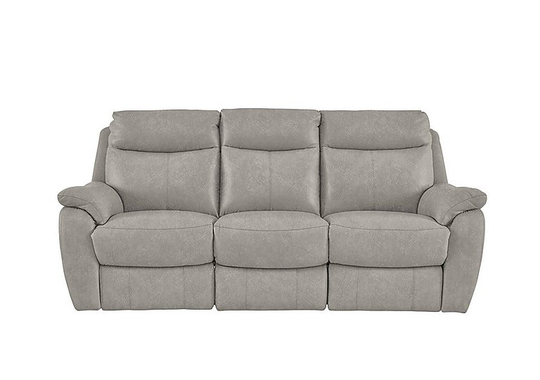 Snug 3 Seater Fabric Power Recliner Sofa