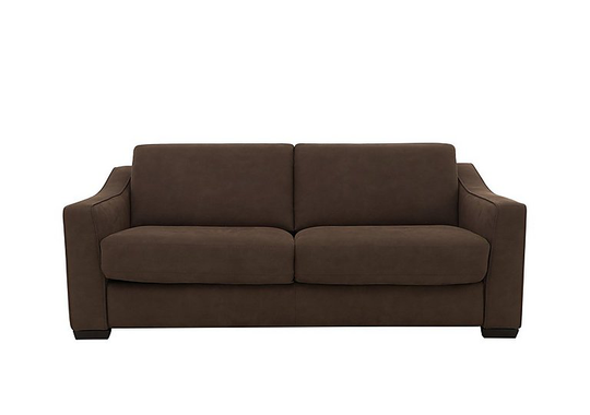 Optimus 3 Seater Fabric Sofa - Brown