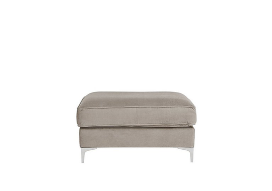 Legend Fabric Footstool - Beige