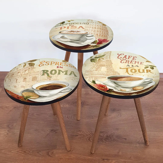 Azevedo 3 Piece Nest of Tables