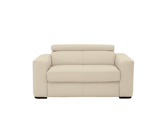 Infinity Leather Chair Sofabed - Beige- World of Leather