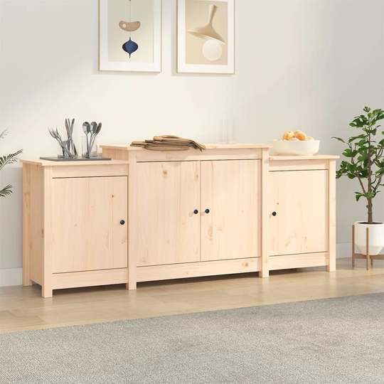 Bigler 164 Cm Wide Pine Solid Wood Sideboard