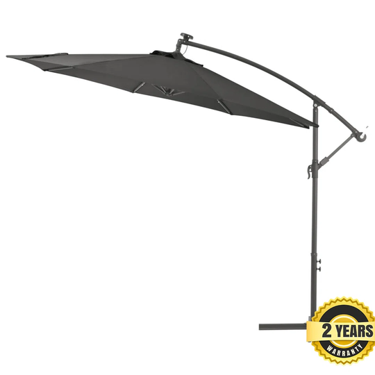 Ellianna 3m Cantilever Parasol with Lights