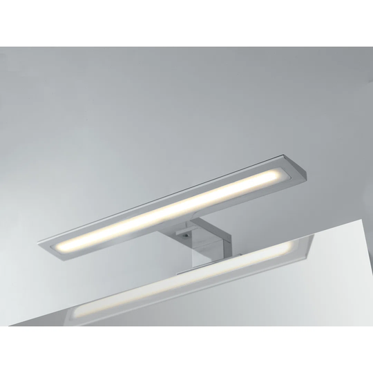 Lecanto 1-Light LED White Chrome Wall Light