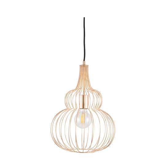 Fresnel 1 Light Geometric Pendant