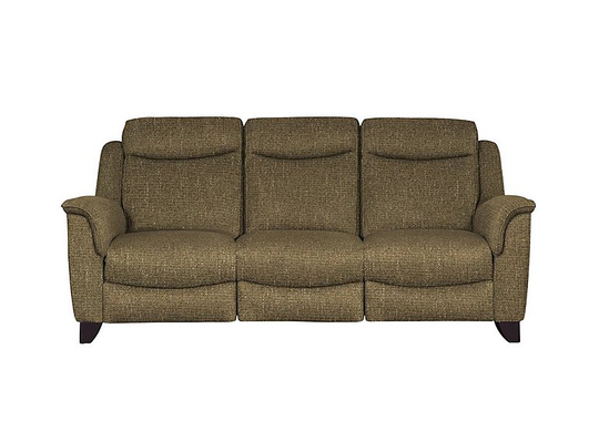Parker Knoll - Manhattan 3 Seater Fabric Sofa - Green