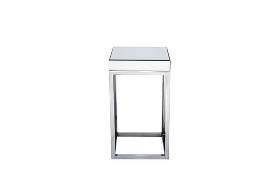 Cia Small Mirrored Glass Table