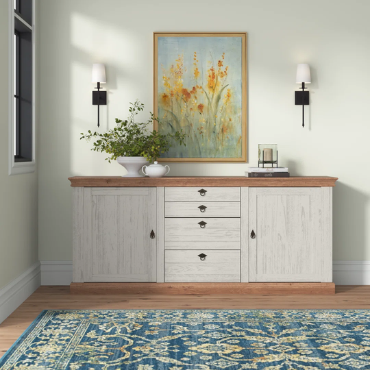 Decatur 210 Cm Wide 4 Drawer Sideboard
